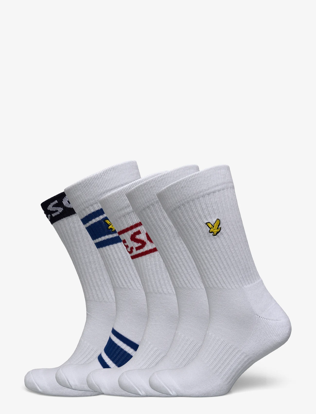Lyle & Scott - MONTROSE - regular socks - bright white multi - 0