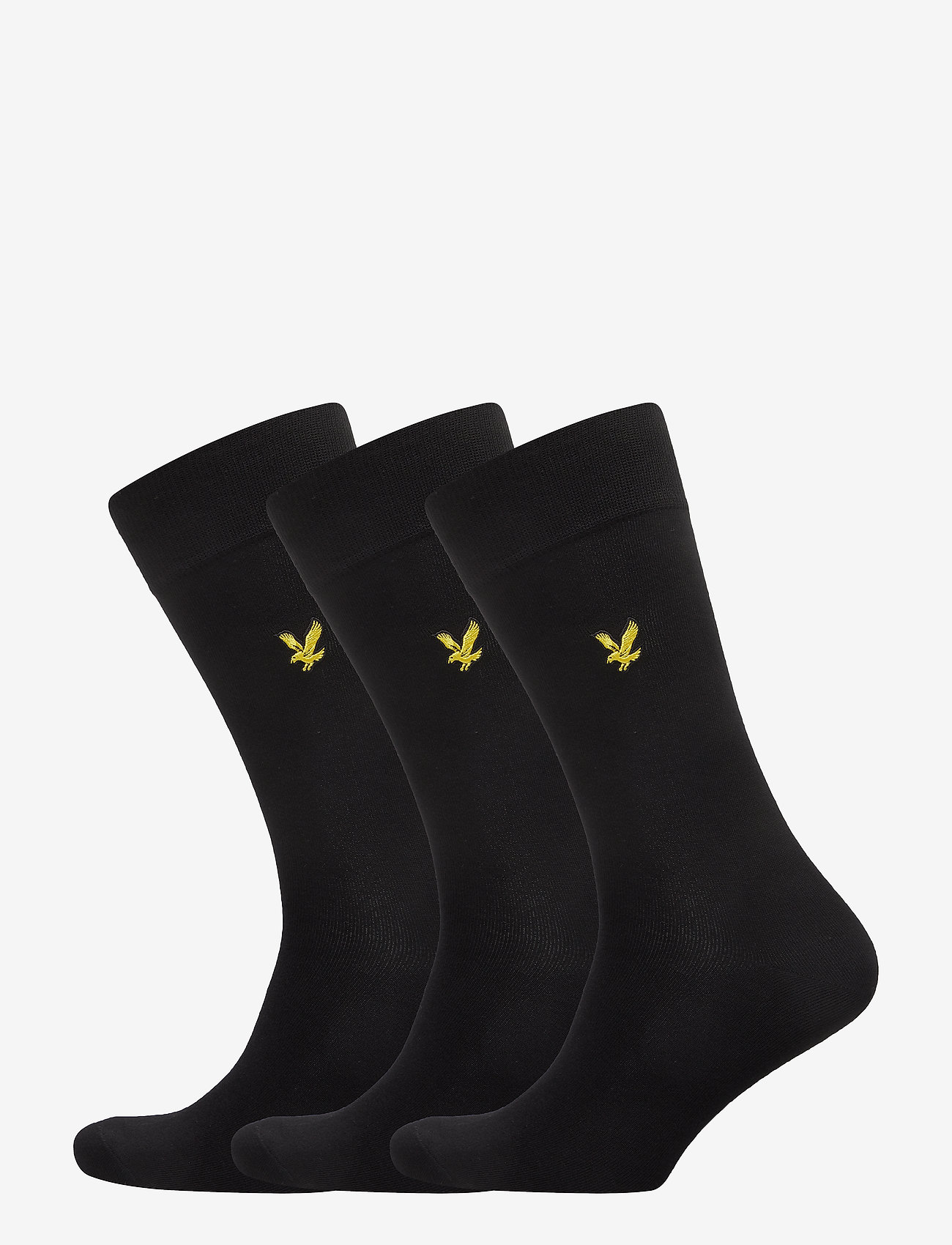 Lyle & Scott - ANGUS - vanliga strumpor - black - 0