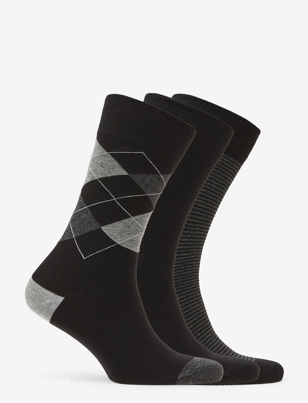 Lyle & Scott - CALVIN - argyle/black/stripe - 1