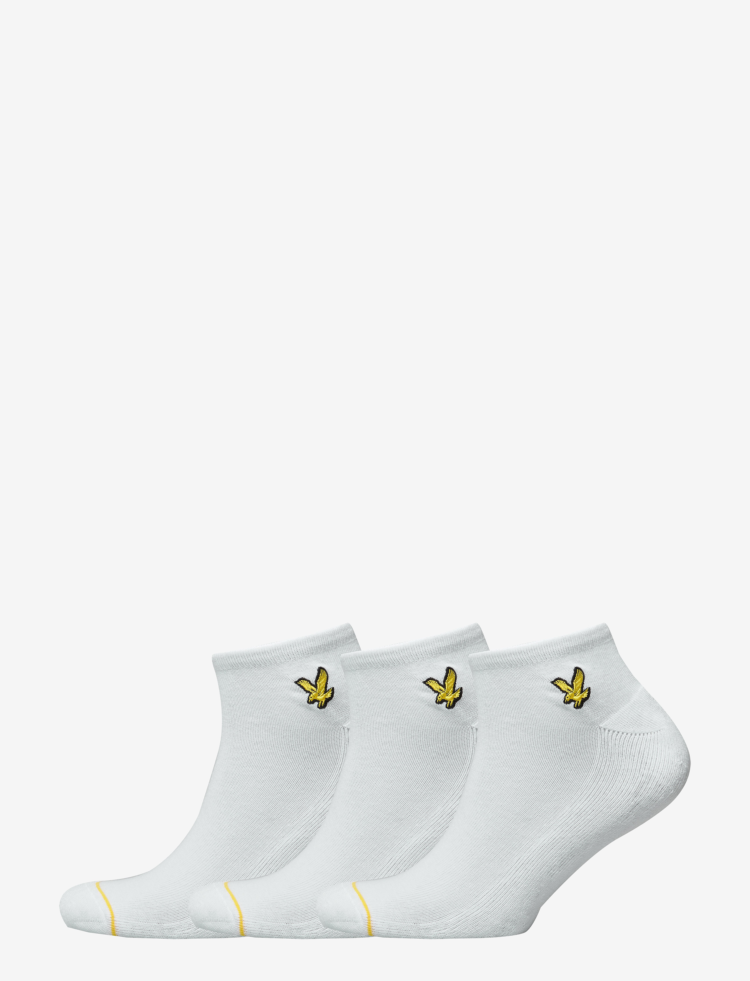 Lyle & Scott Ross, 40-46, White, Sokker > Ankelstrømper, Herre