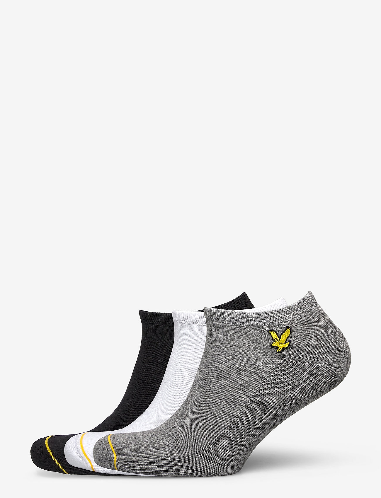 Lyle & Scott - ROSS - multipack strumpor - white/grey marl/black - 0