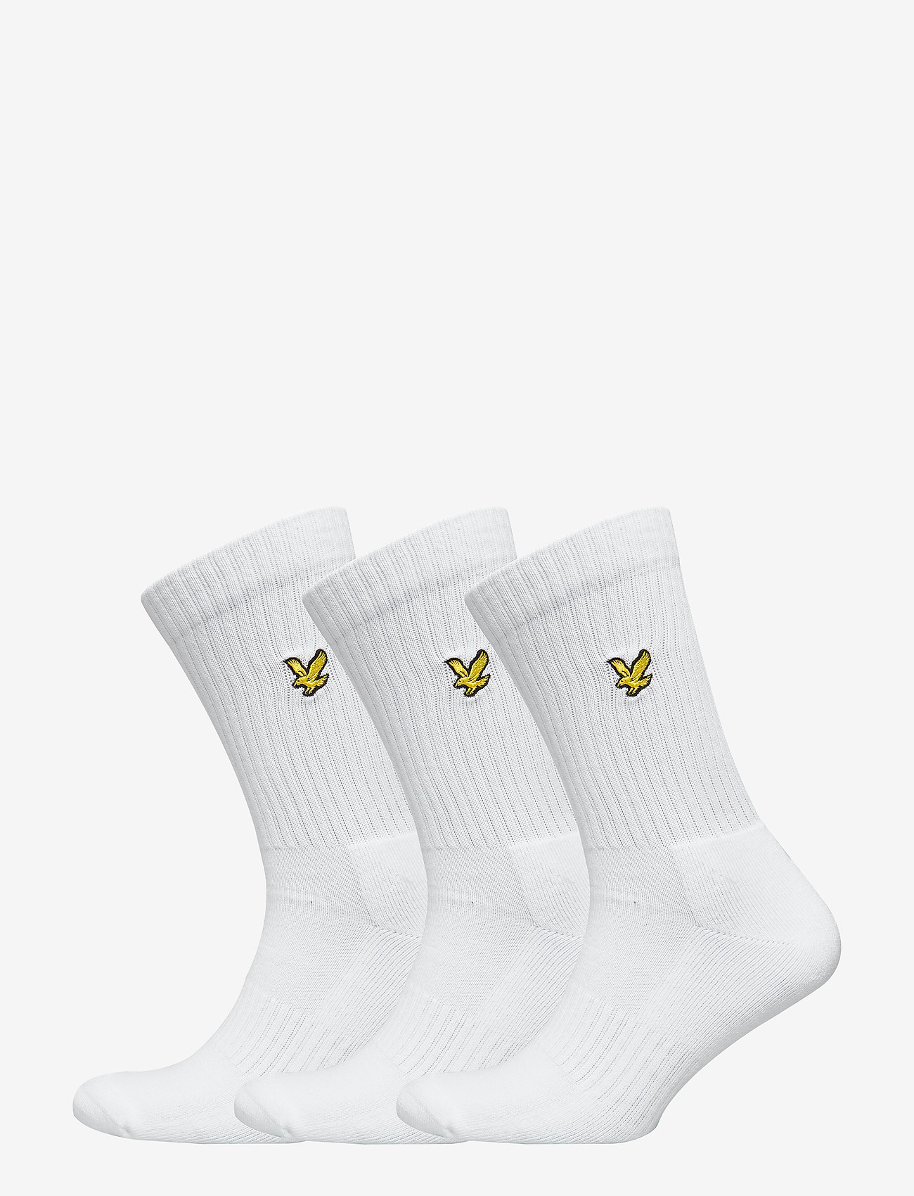 Lyle & Scott - HAMILTON - urheilusukat - br white - 0