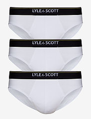 Lyle & Scott - SHAW - najniższe ceny - bright white - 0