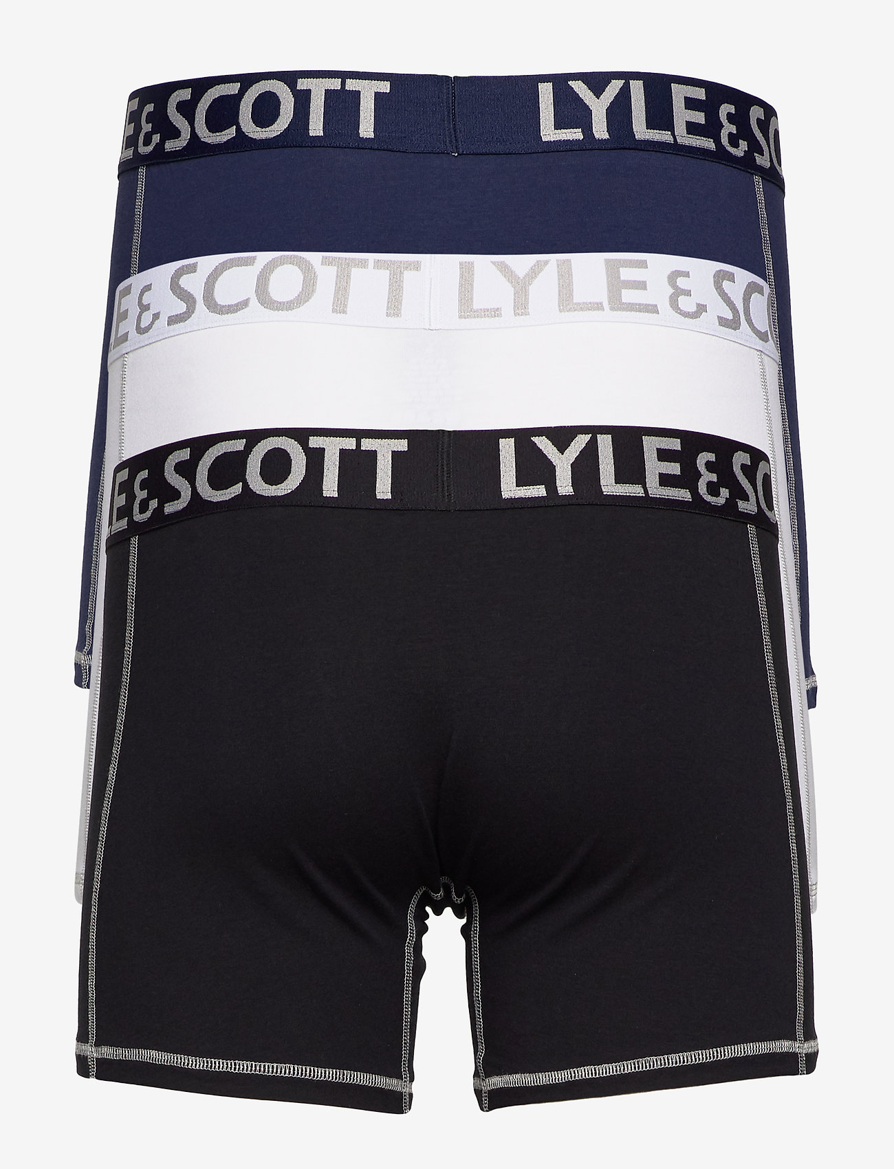 Lyle & Scott - DAVY - peacoat/bright white/black - 1