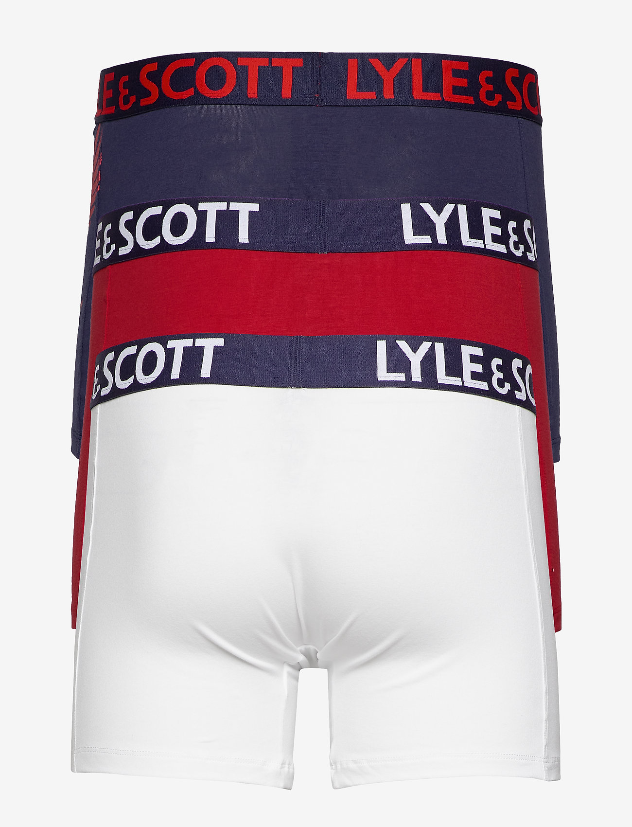 Lyle & Scott - OLIVER - barbados cherry/peacoat/bright white - 1