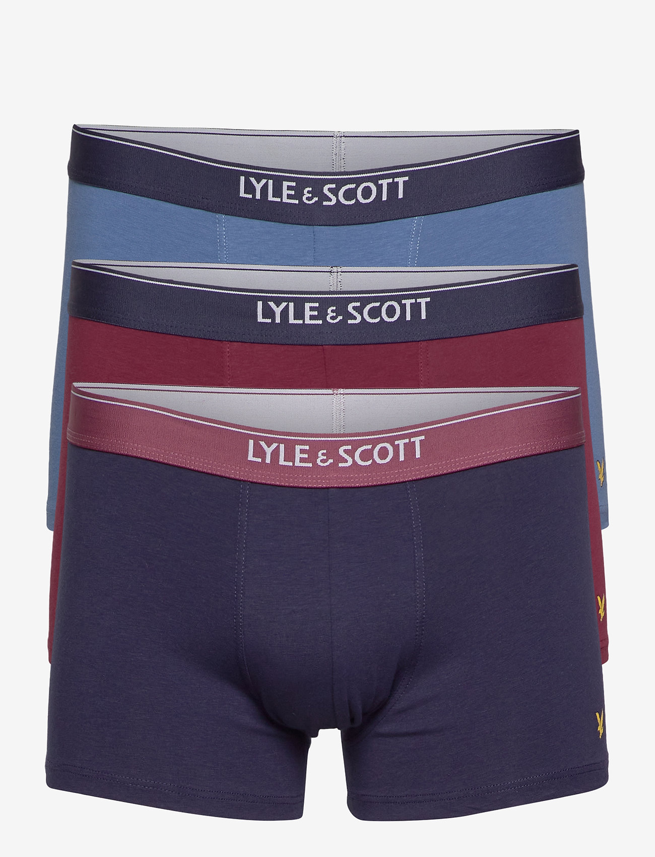 Lyle & Scott - FERGUS - multipack underpants - federal blue/peacoat/zinfandel - 0