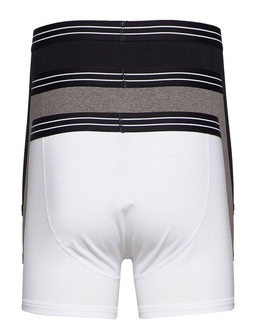Lyle & Scott - LEWIS - unterhosen im multipack - black/bright white/grey marl - 1