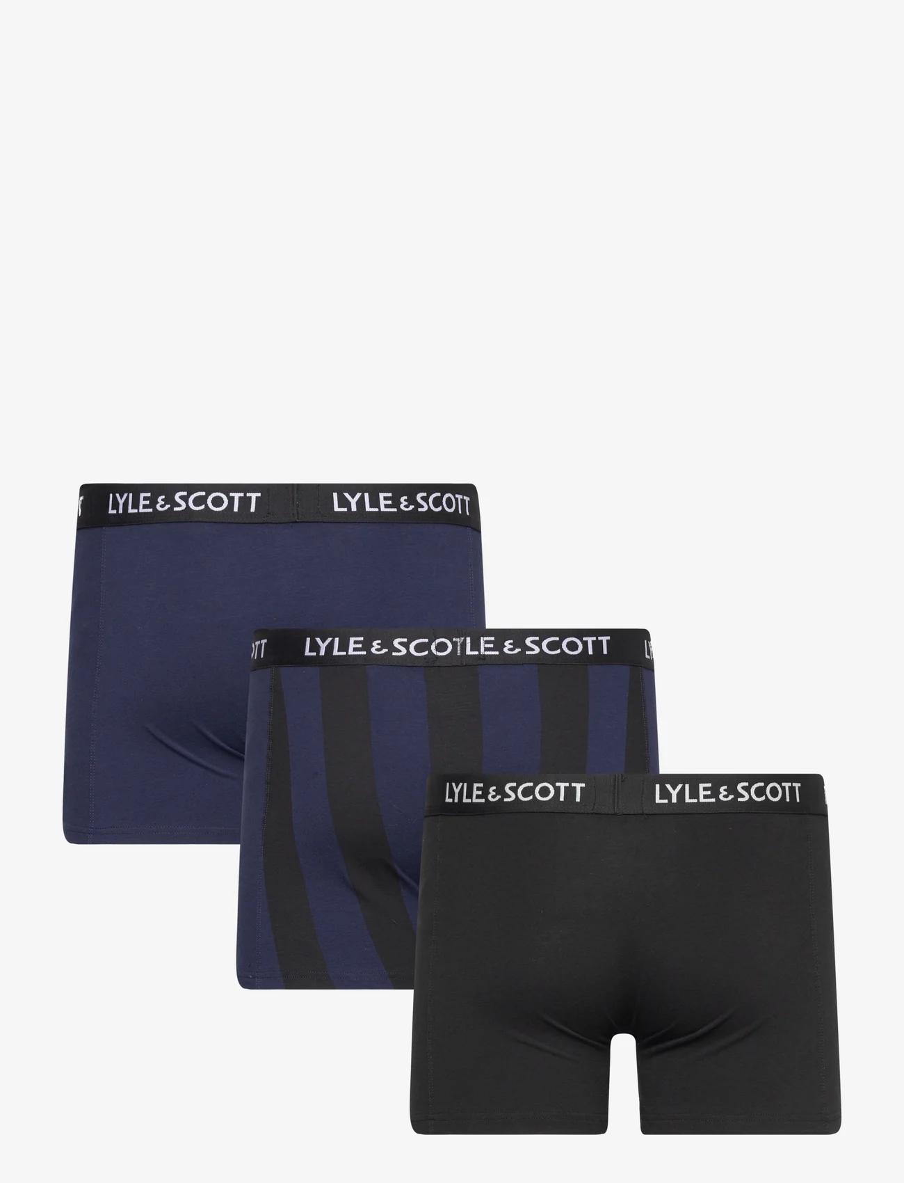 Lyle & Scott - ELIAS - boxer briefs - peacoat/peacoat/stripe/salute - 1