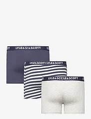 Lyle & Scott - ETHAN - boxer briefs - peacoat/stripe/grey marl - 1