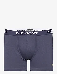 Lyle & Scott - ETHAN - trunks - peacoat/stripe/grey marl - 4