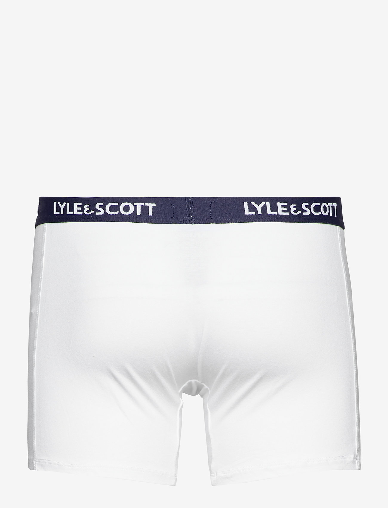 Lyle & Scott - AUSTIN - bright white - check - peacoat - 1