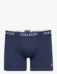 Lyle & Scott - ELLOIT - laveste priser - peacoat/aop/bright white - 4