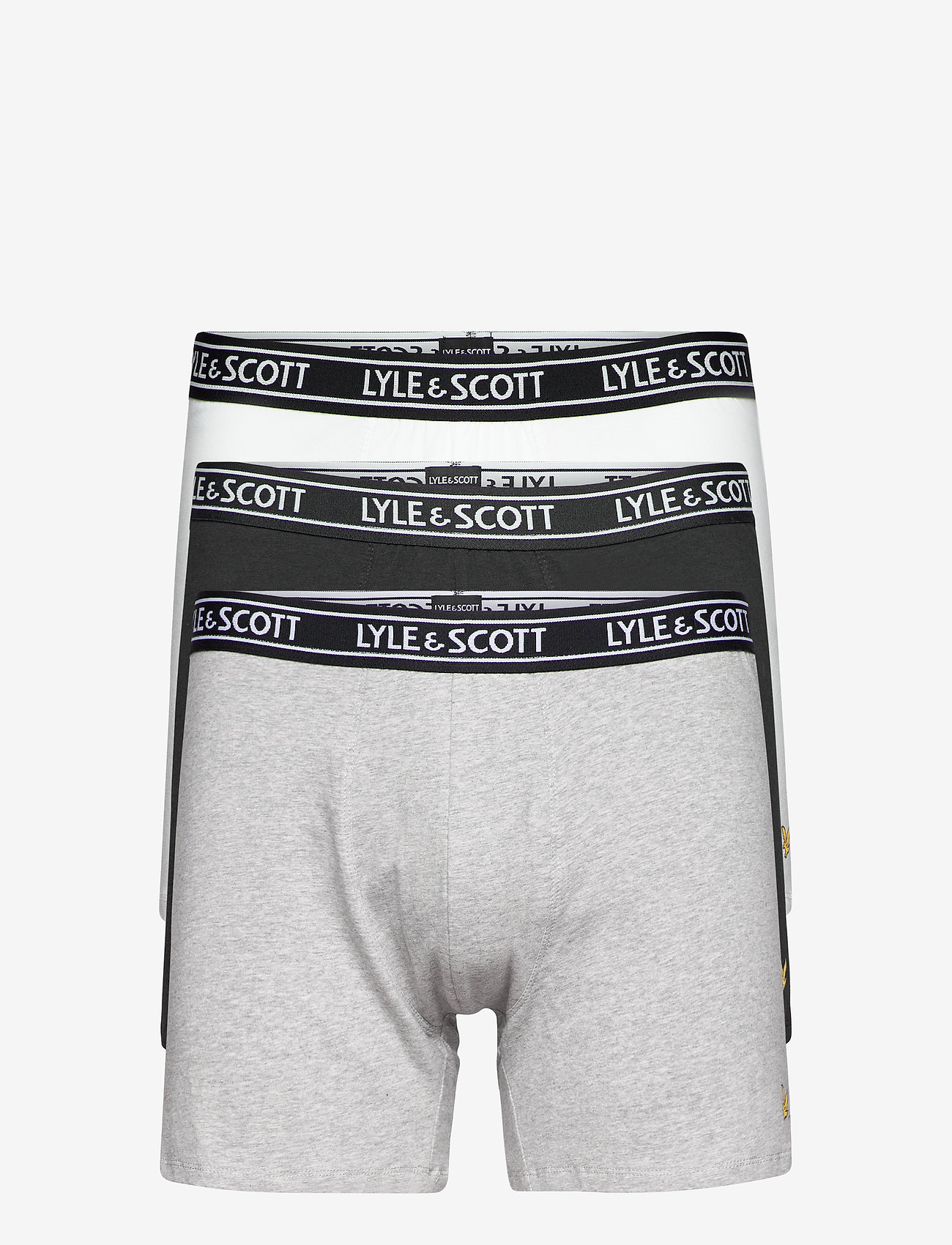 BLACK - BRIGHT WHITE - GREY MARL