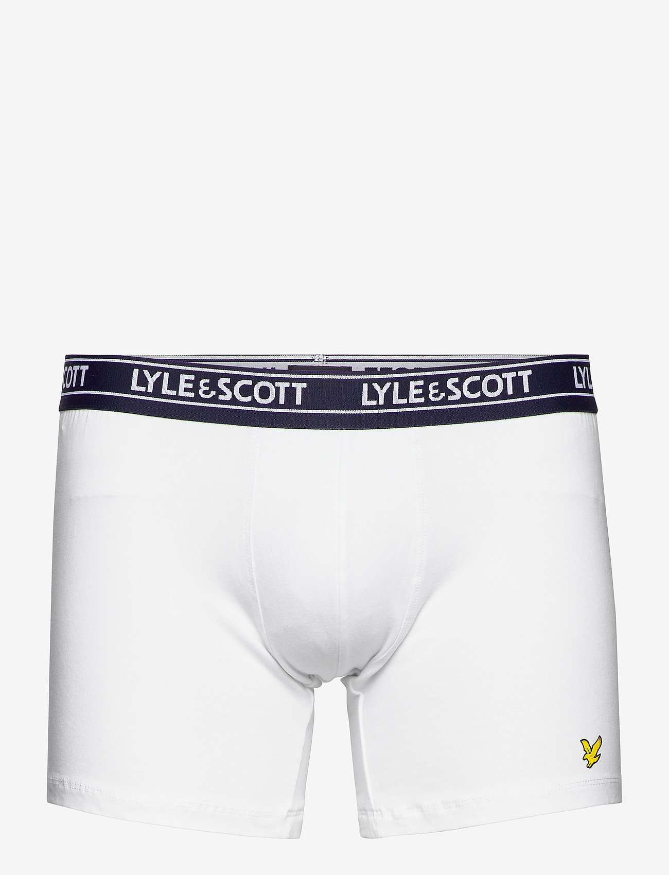 Lyle & Scott - QUINCY - peacoat - bright white - pureed pumpkin - 2