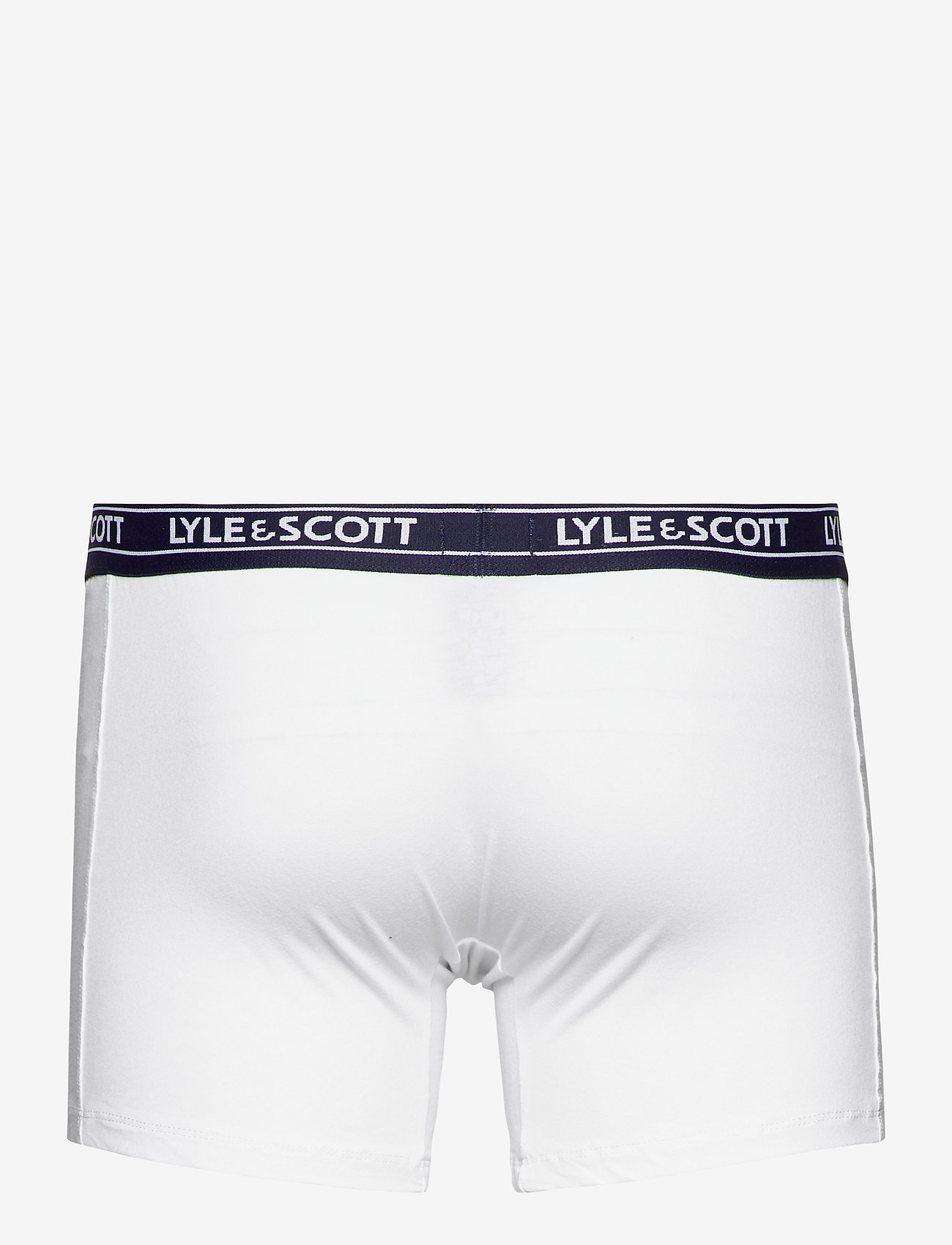 Lyle & Scott - QUINCY - peacoat - bright white - pureed pumpkin - 3