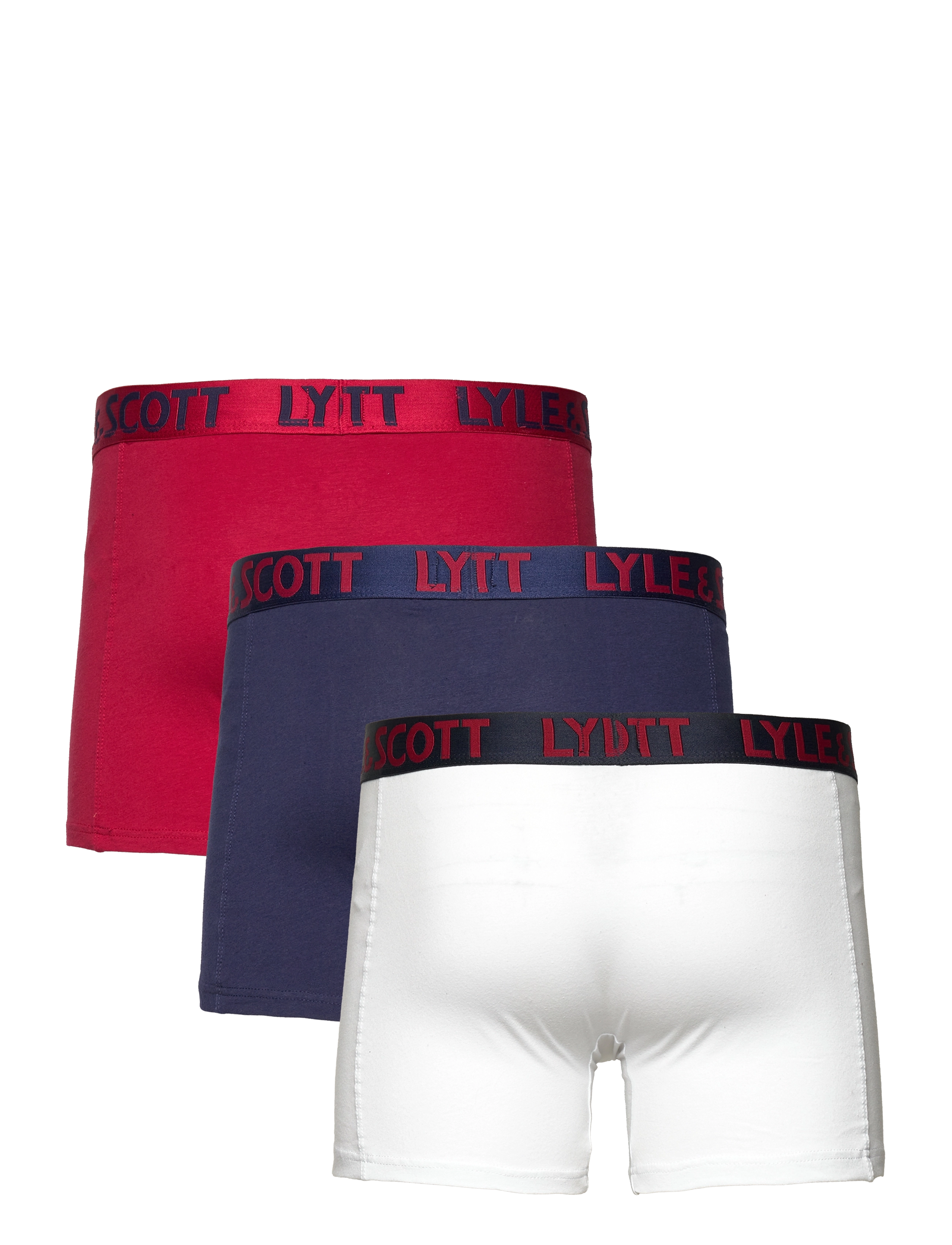 Lyle & Scott - CHRISTOPHER - rio red/bright white/peacoat - 1