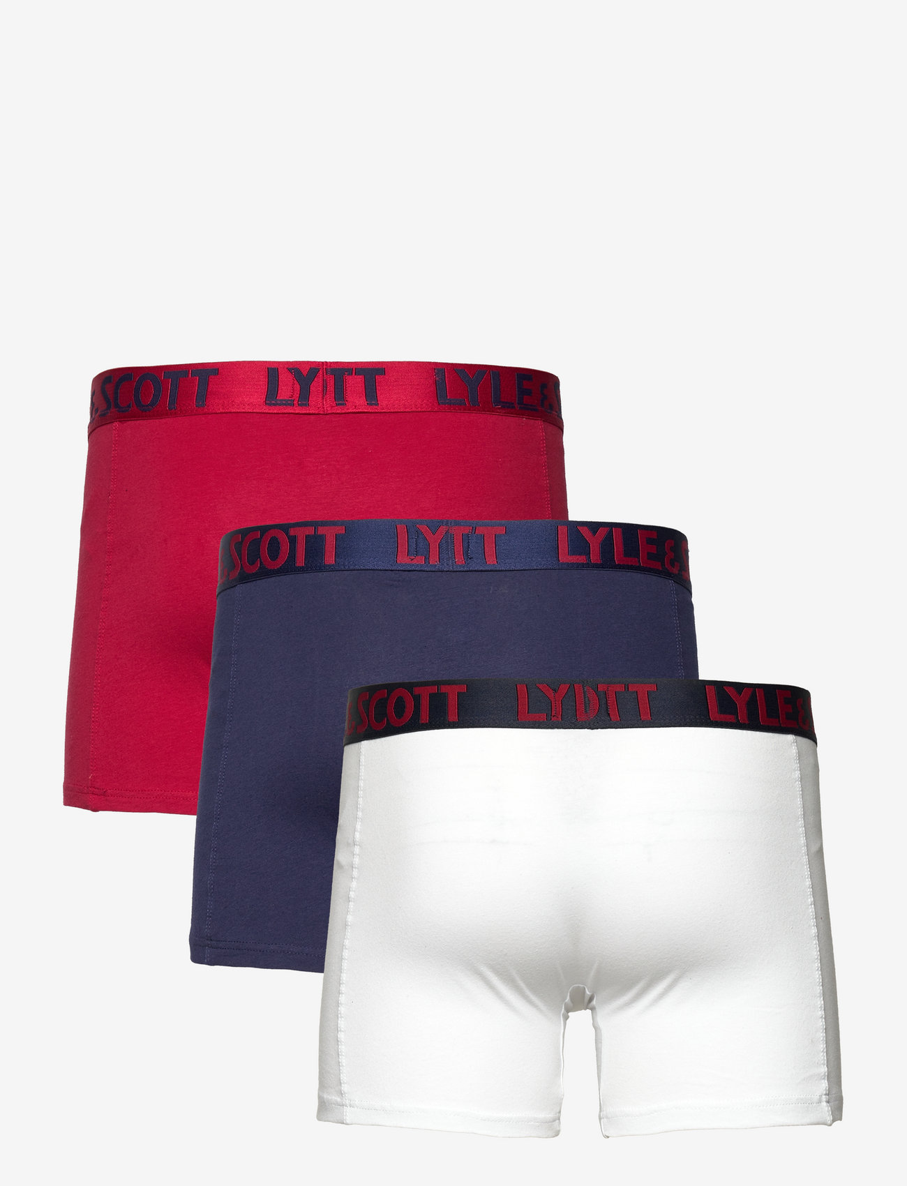 Lyle & Scott - CHRISTOPHER - rio red/bright white/peacoat - 2