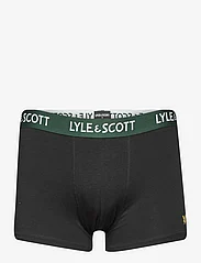 Lyle & Scott - BOOKER 5 PACK TRUNKS + 5 PACK SOCKS - boxerkalsonger - black - 18