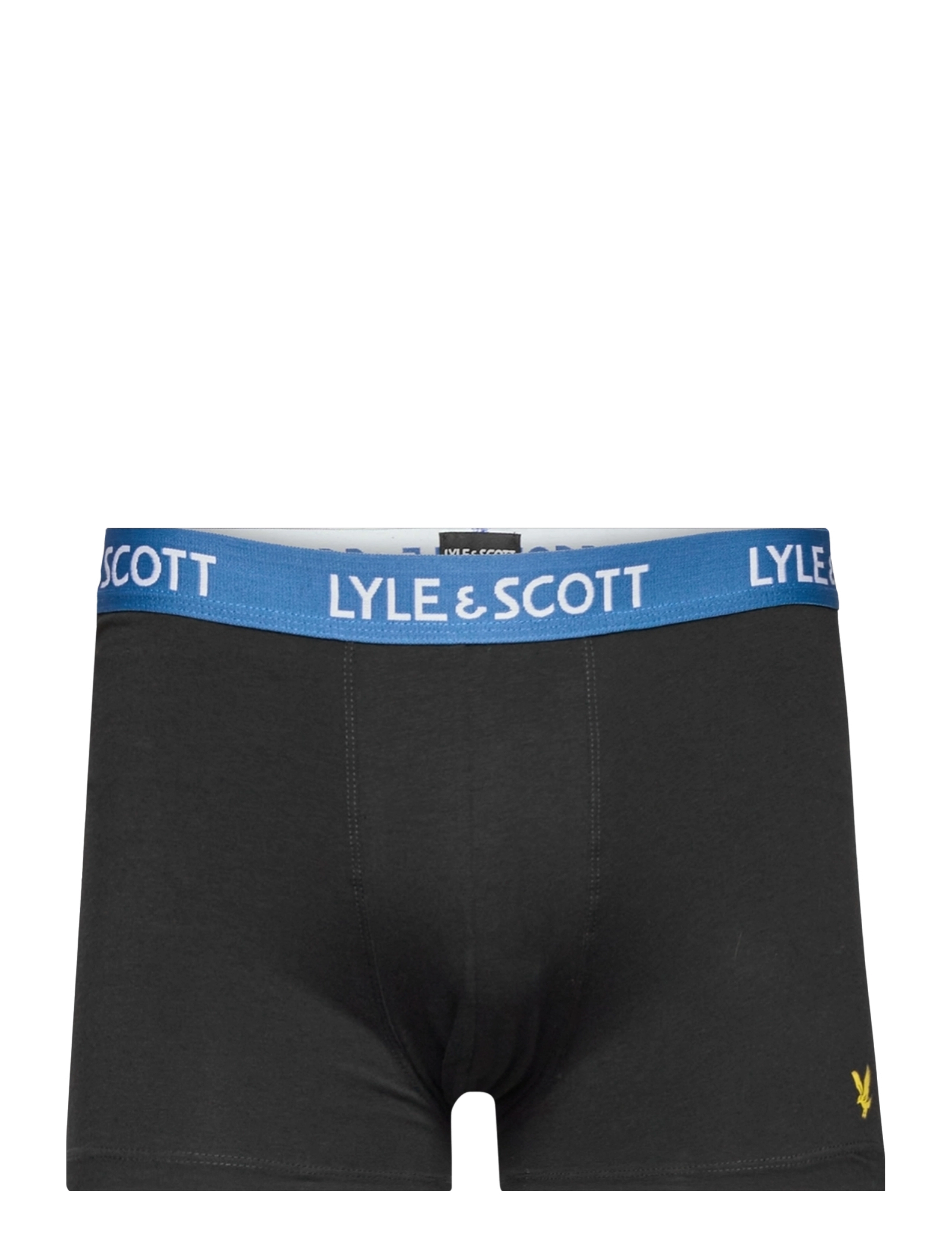 Lyle & Scott - BOOKER 5 PACK TRUNKS + 5 PACK SOCKS - black - 4