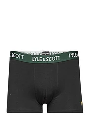 Lyle & Scott - BOOKER 5 PACK TRUNKS + 5 PACK SOCKS - boxer briefs - black - 8