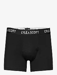 Lyle & Scott - FLOYD - bokserit - dark grey marl/stripe/black/stripe/wine tasting - 13