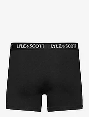 Lyle & Scott - FLOYD - bokserid - dark grey marl/stripe/black/stripe/wine tasting - 14