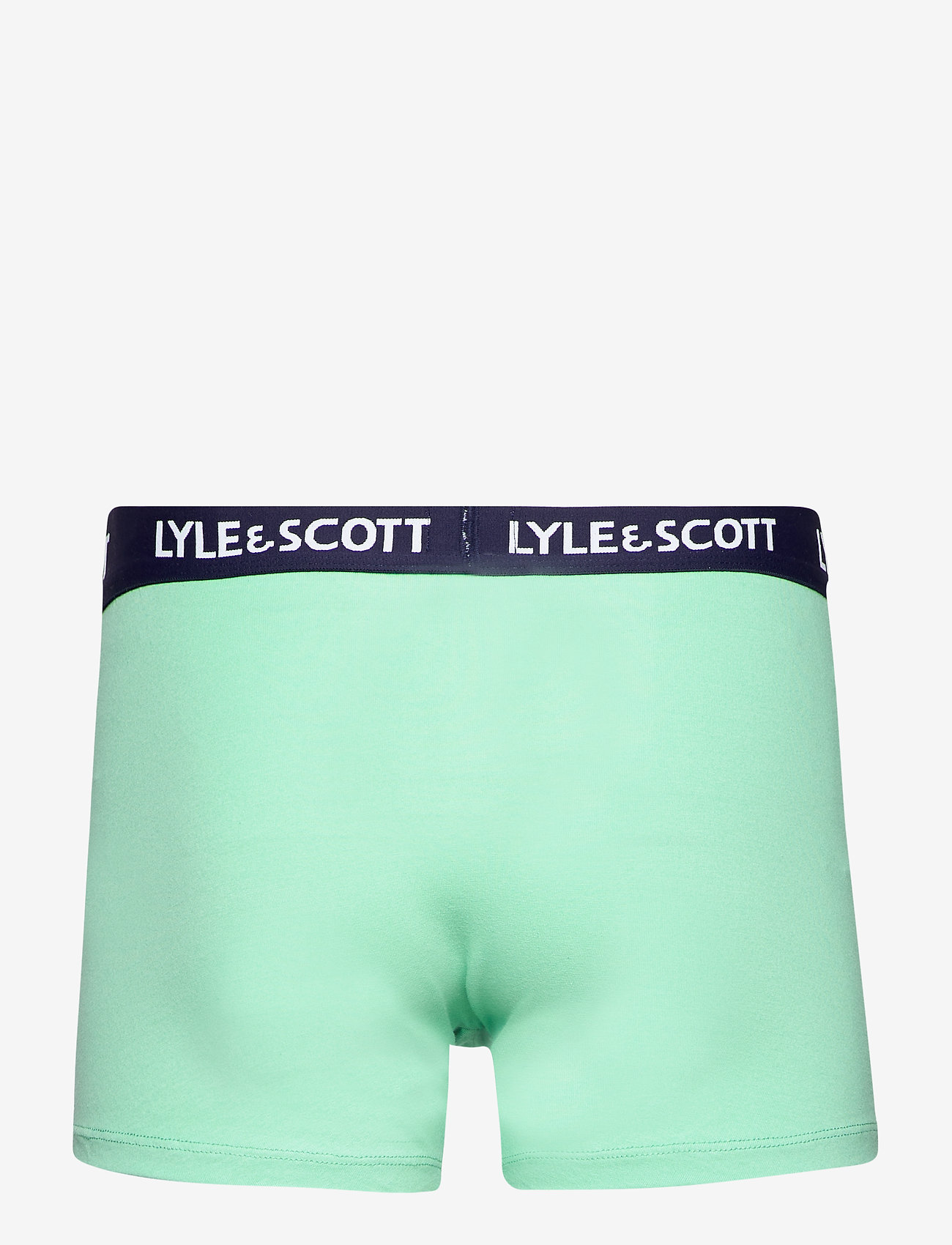Lyle & Scott - BARCLAY - bright white- neptune green - peacoat - 1