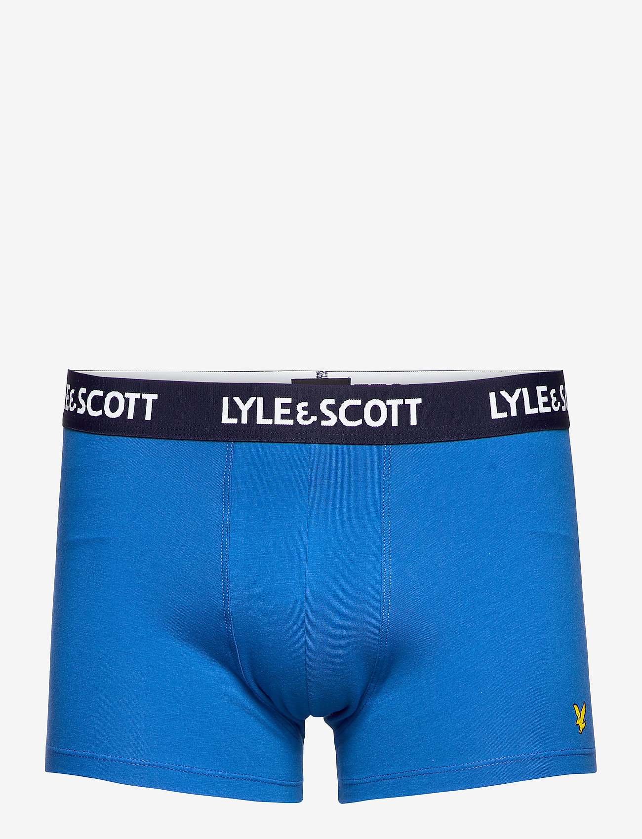 Lyle & Scott - BARCLAY - tea rose - bright white - imperial blue - 4