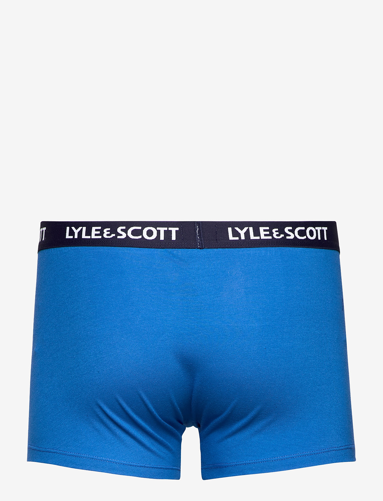 Lyle & Scott - BARCLAY - tea rose - bright white - imperial blue - 5