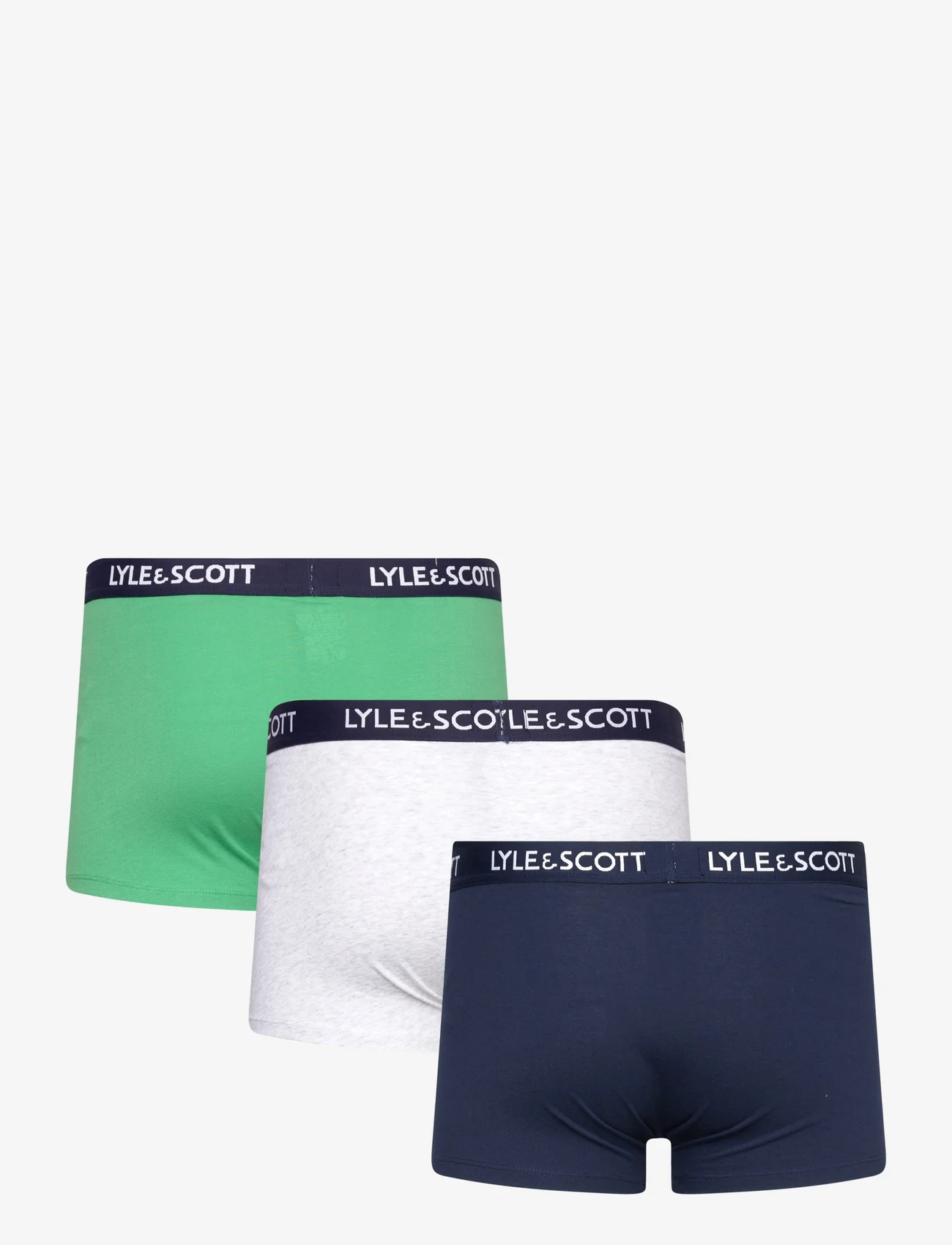 Lyle & Scott - BARCLAY - alhaisimmat hinnat - green spruce/light grey marl/peacoat - 1