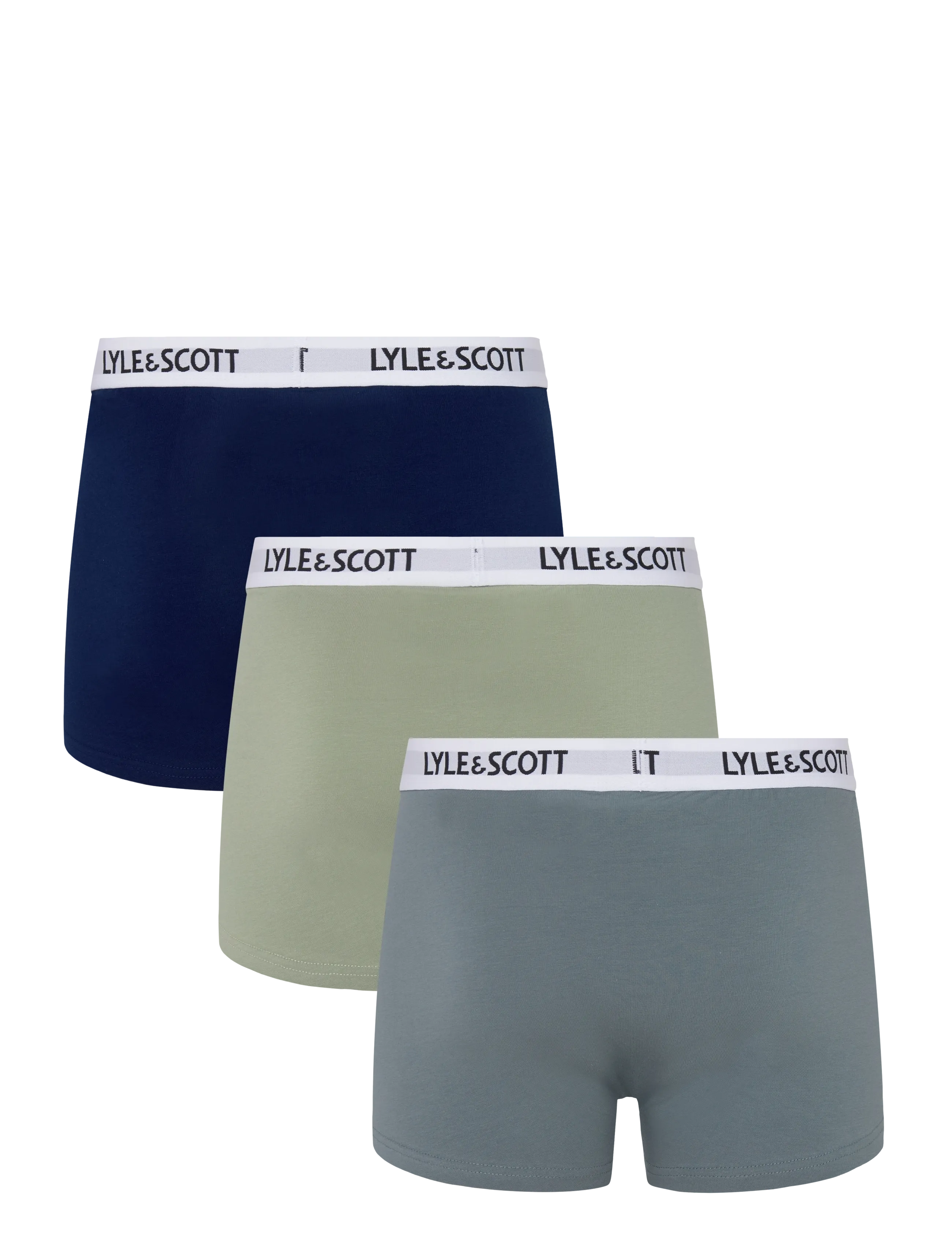 Lyle & Scott - BARCLAY - unterhosen im multipack - beacon blue/trooper/tea - 1