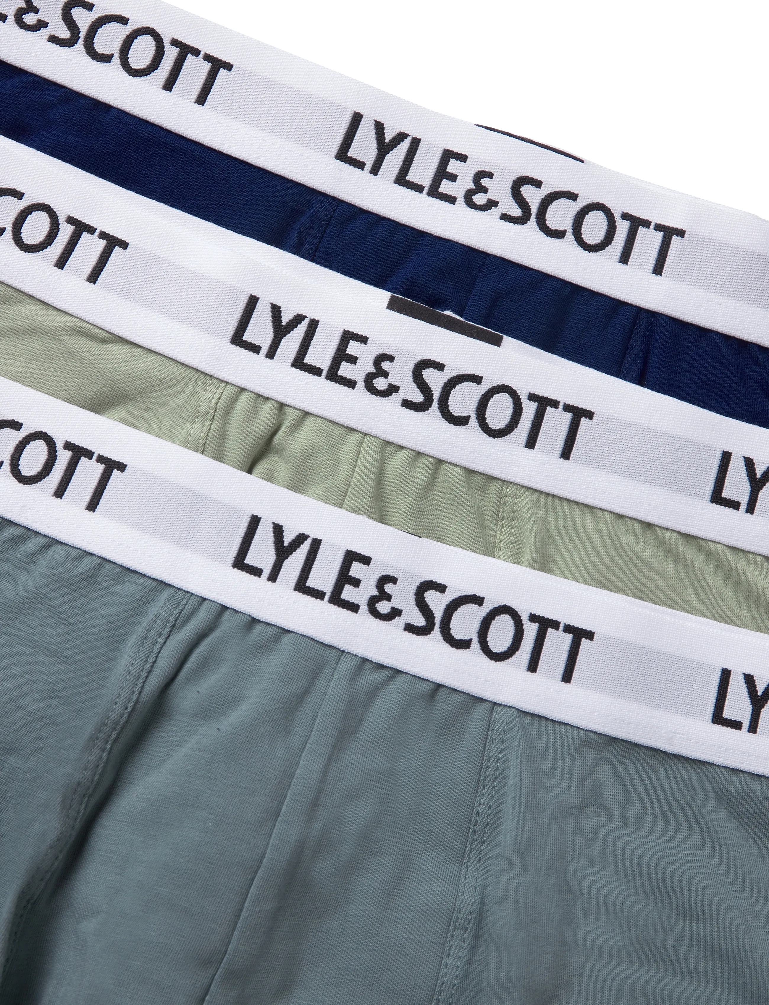 Lyle & Scott - BARCLAY - unterhosen im multipack - beacon blue/trooper/tea - 2