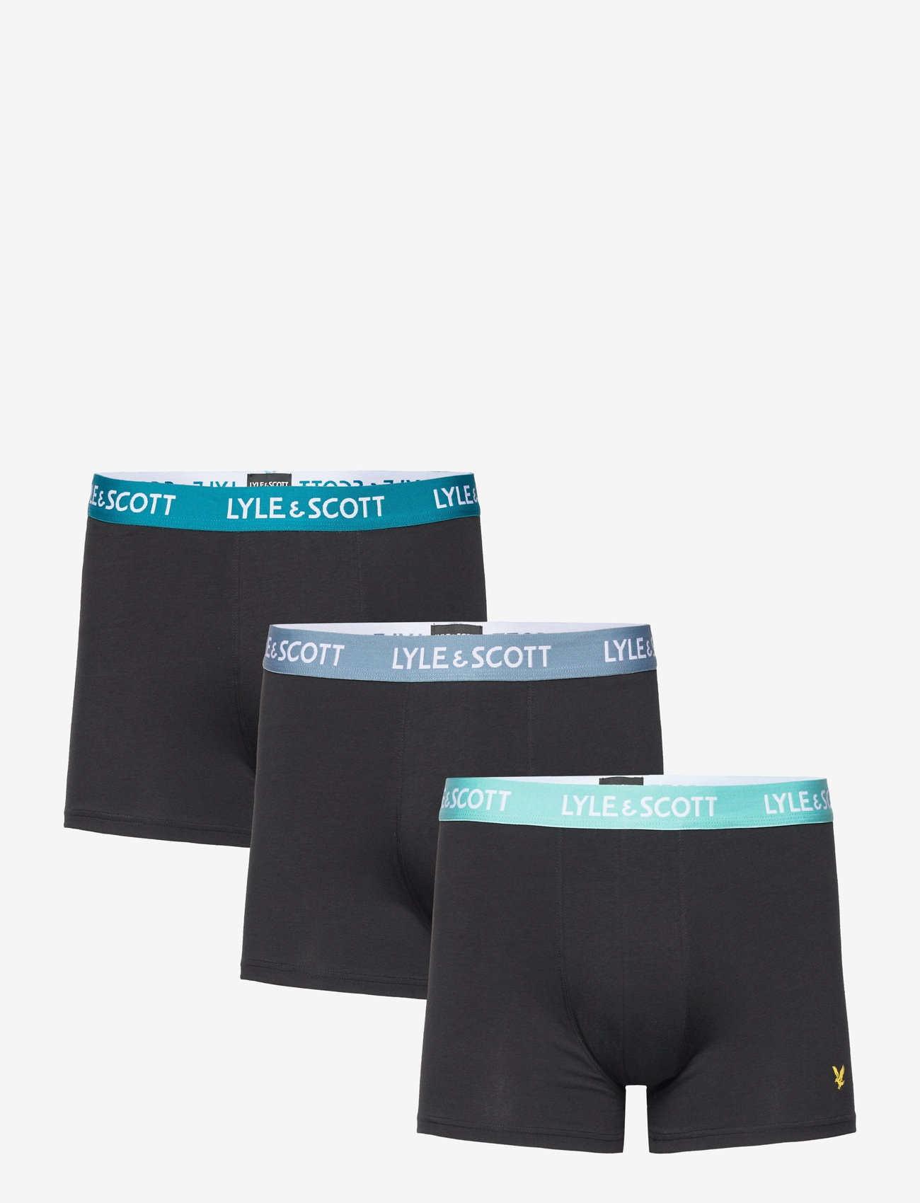 Lyle & Scott - BARCLAY - black multi waistbands - 0