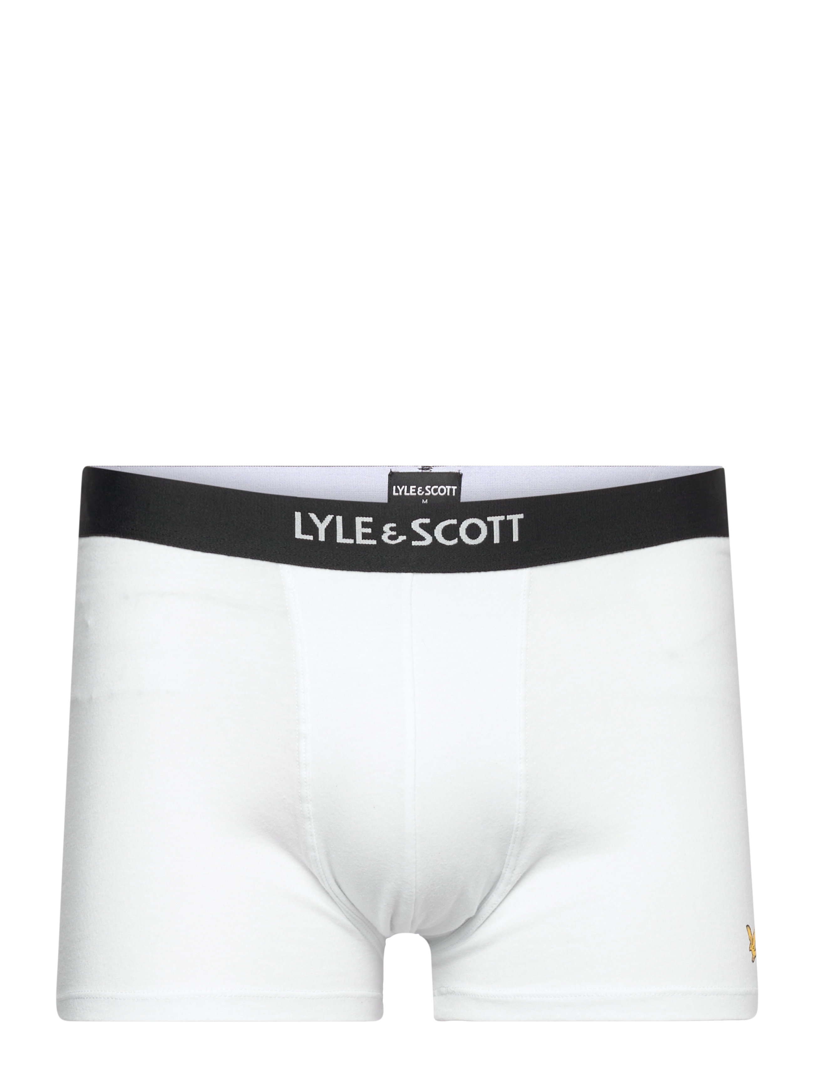 Lyle & Scott - NATHAN - trunks - bright white/grey marl/black - 4