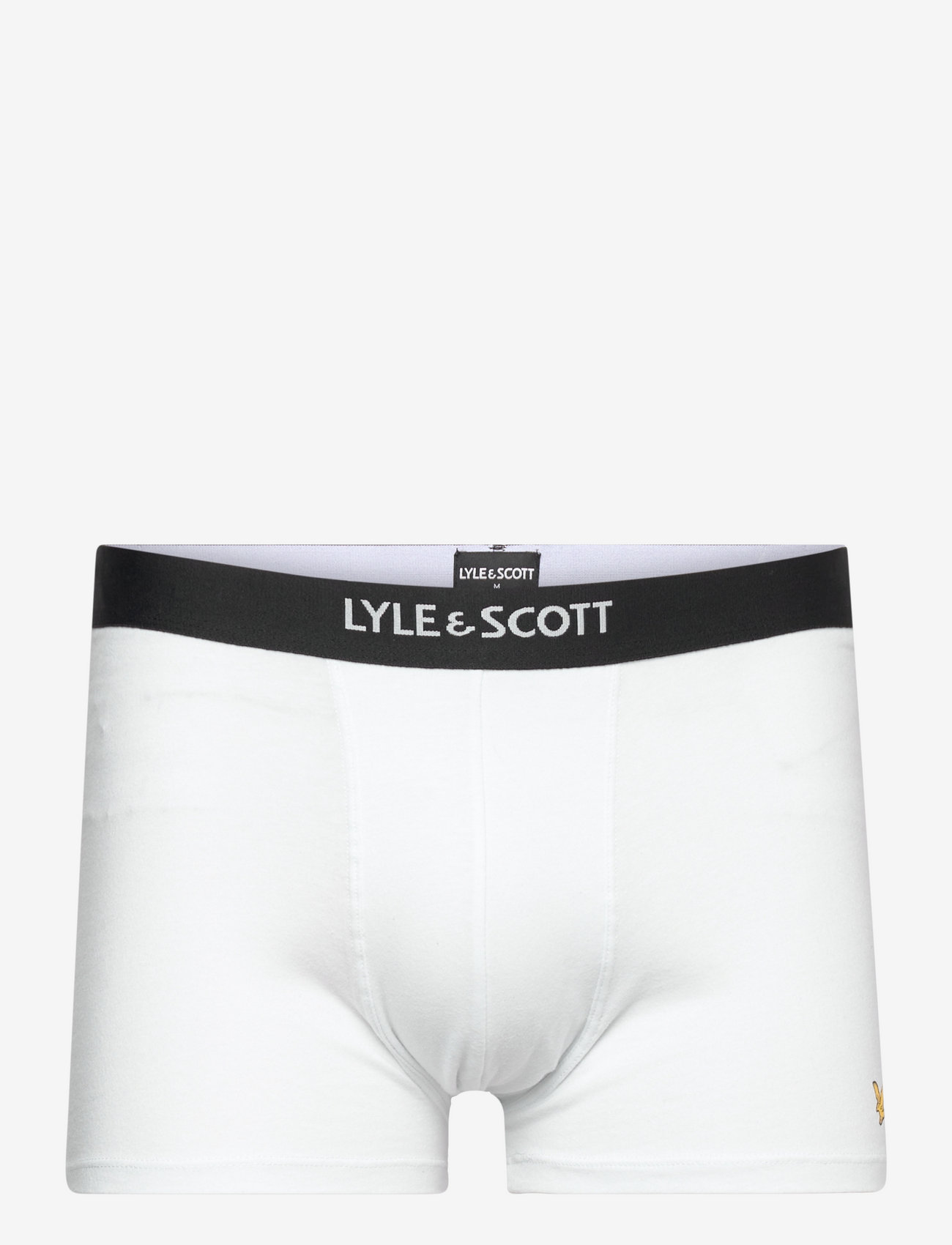 Lyle & Scott - NATHAN - bright white/grey marl/black - 4