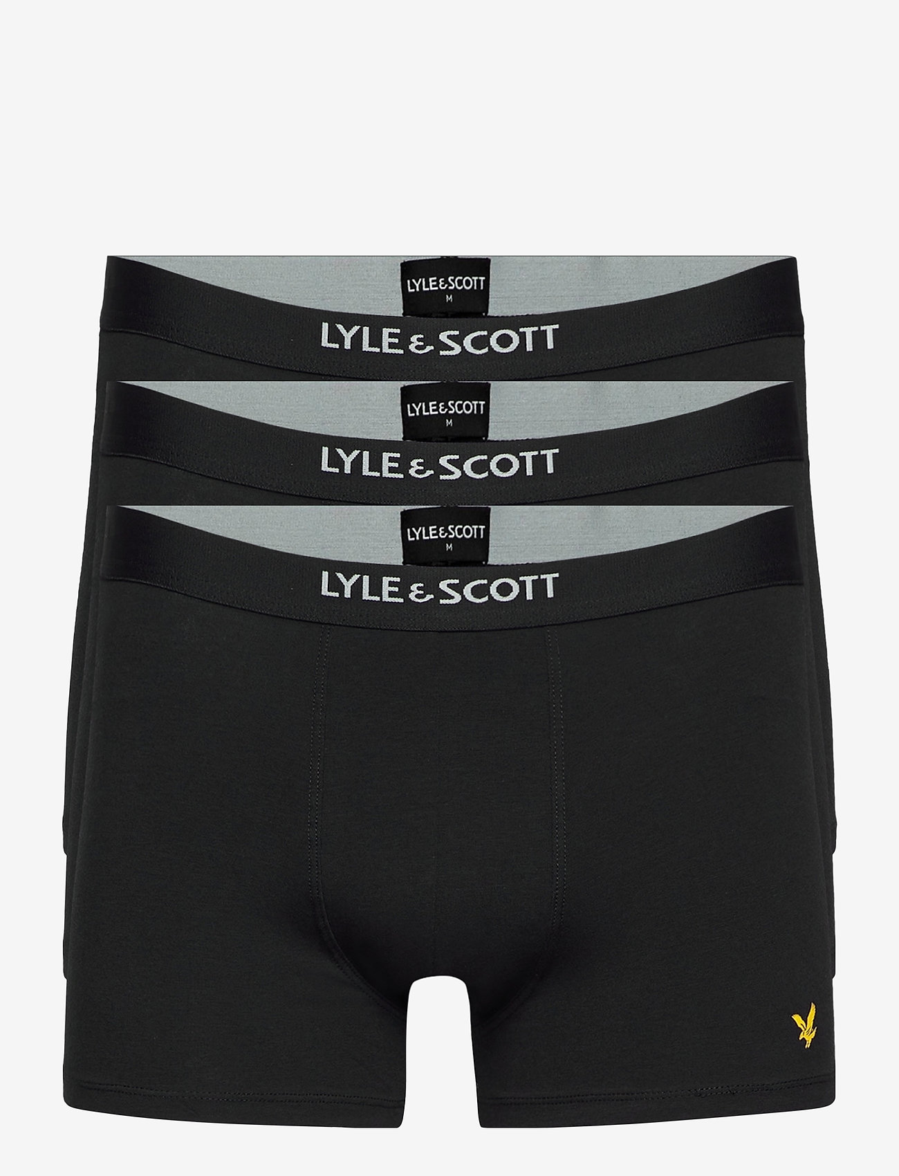 Lyle & Scott - NATHAN - multipack kalsonger - black - 0