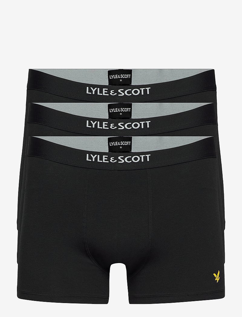 Lyle & Scott - NATHAN - multipack kalsonger - black - 0