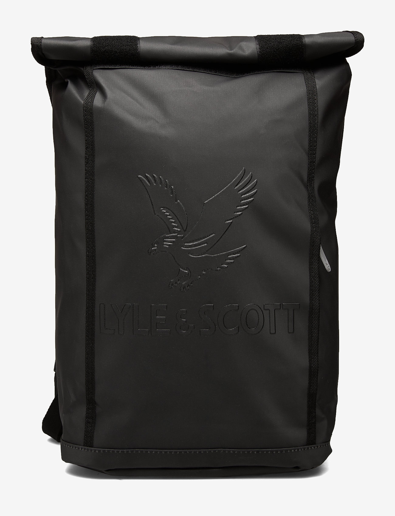 Lyle & Scott - Roll Top Backpack - true black - 0