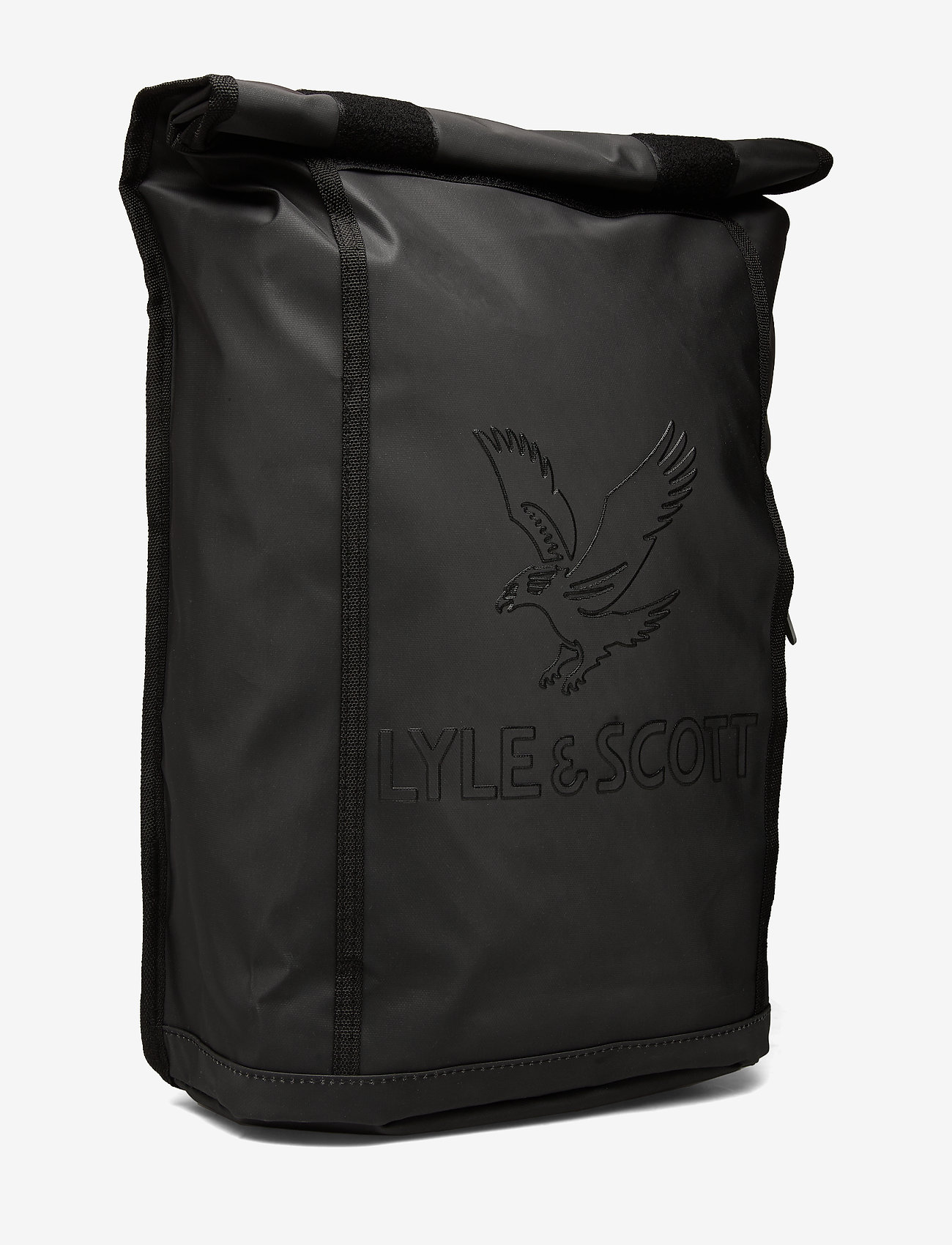 Lyle & Scott - Roll Top Backpack - true black - 2