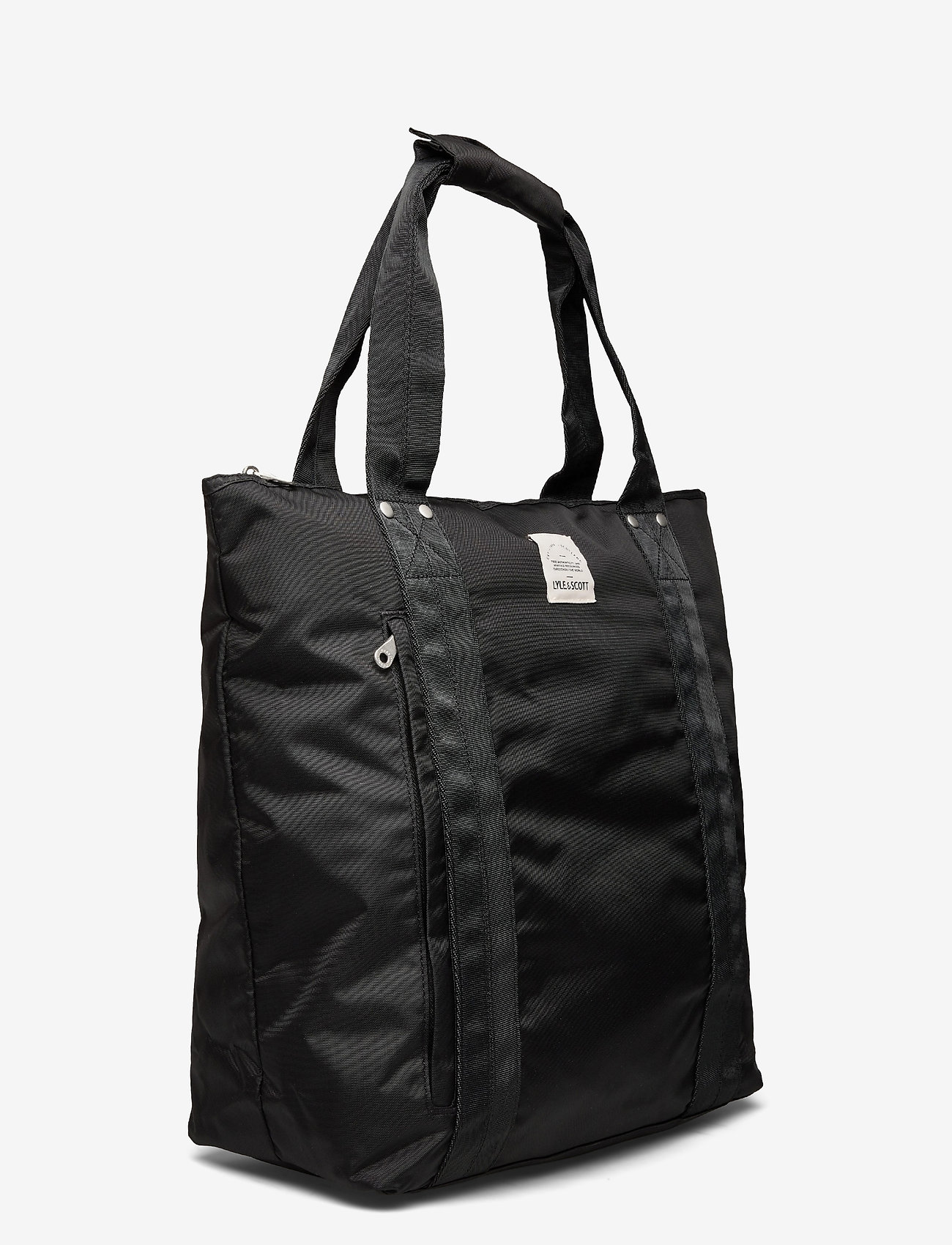 Lyle & Scott - Nylon Weekend Tote - true black - 2