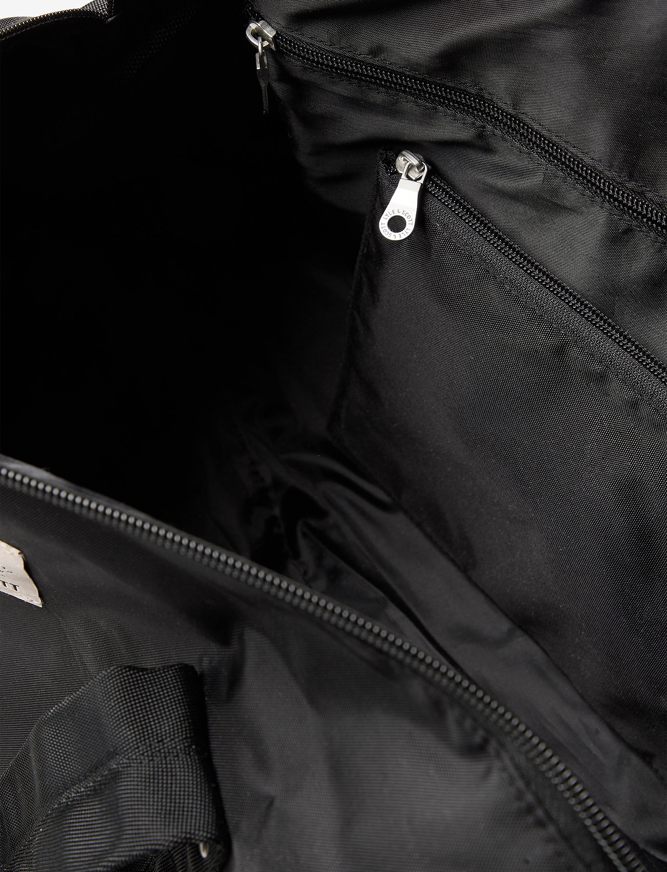 Lyle & Scott - Nylon Barrel Bag - true black - 3