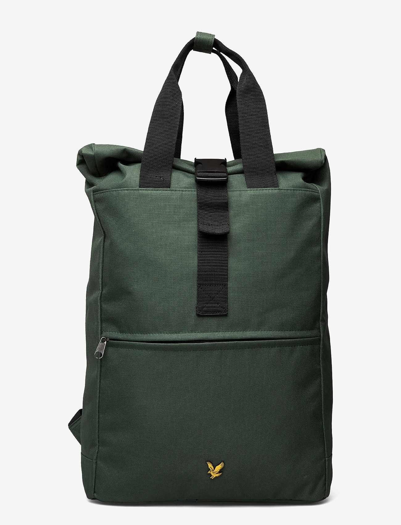 Roll Top Backpak - JADE GREEN