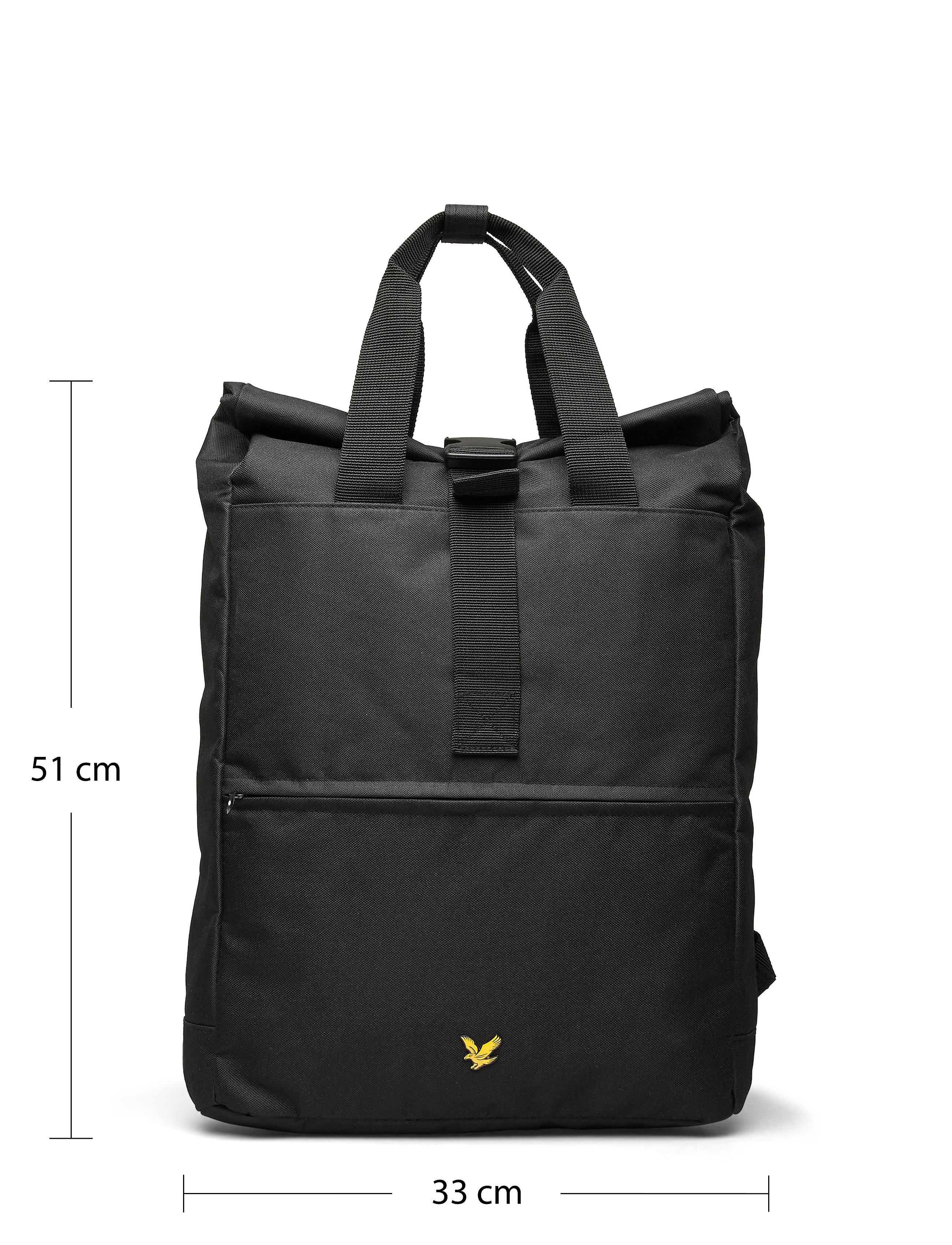 Lyle & Scott - Roll Top Backpak - true black - 5
