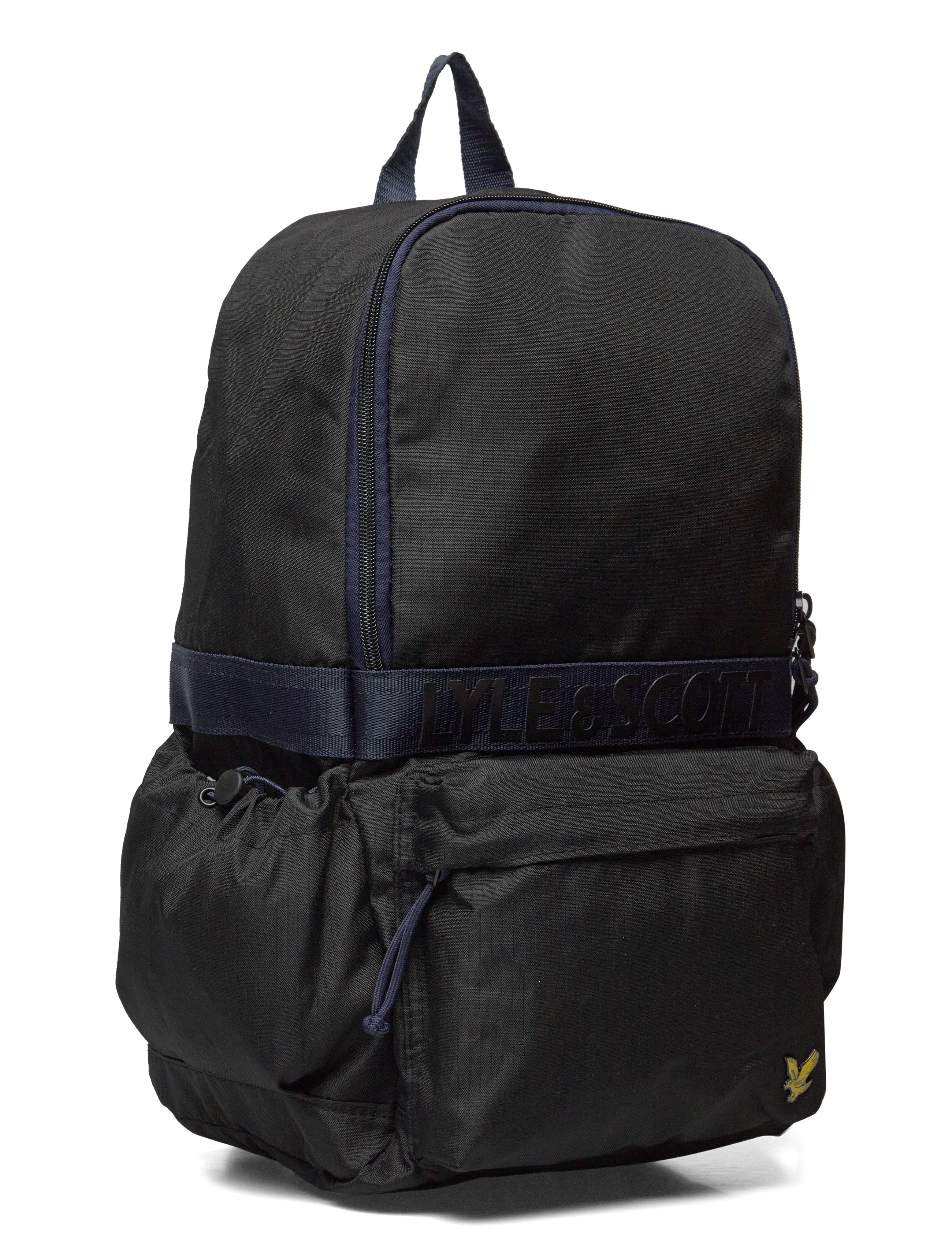 Lyle & Scott - Recycled Ripstop Backpack - true black - 2