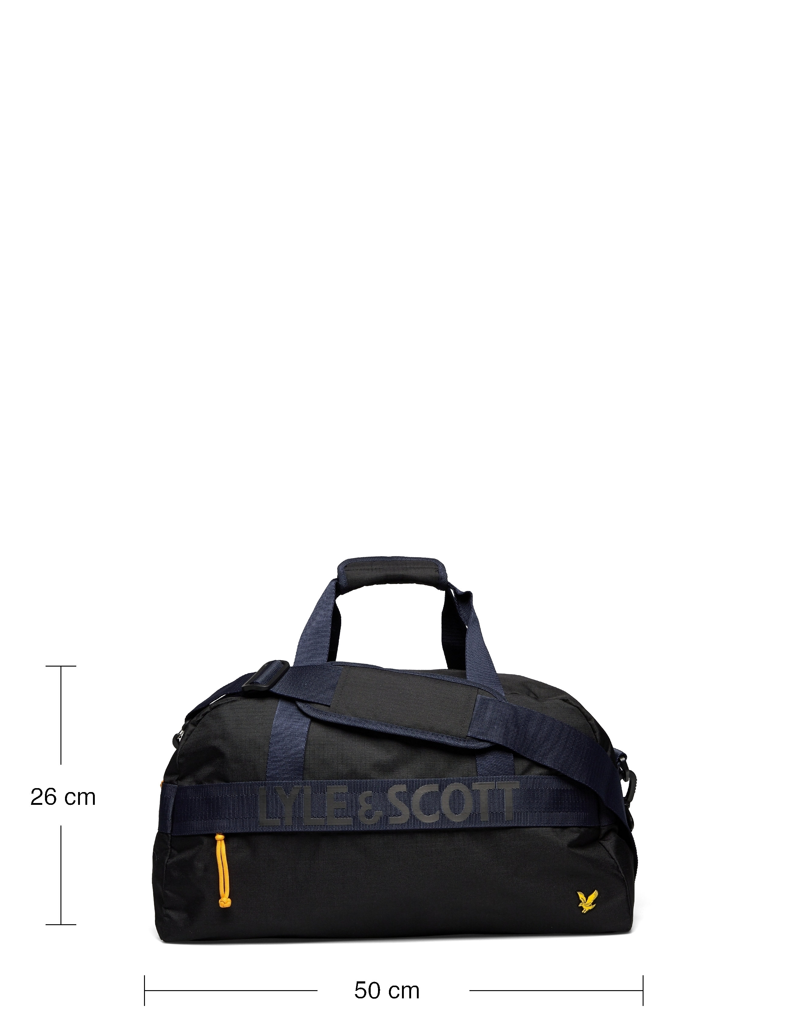 Lyle & Scott - Recycled Ripstop Weekender - true black - 5