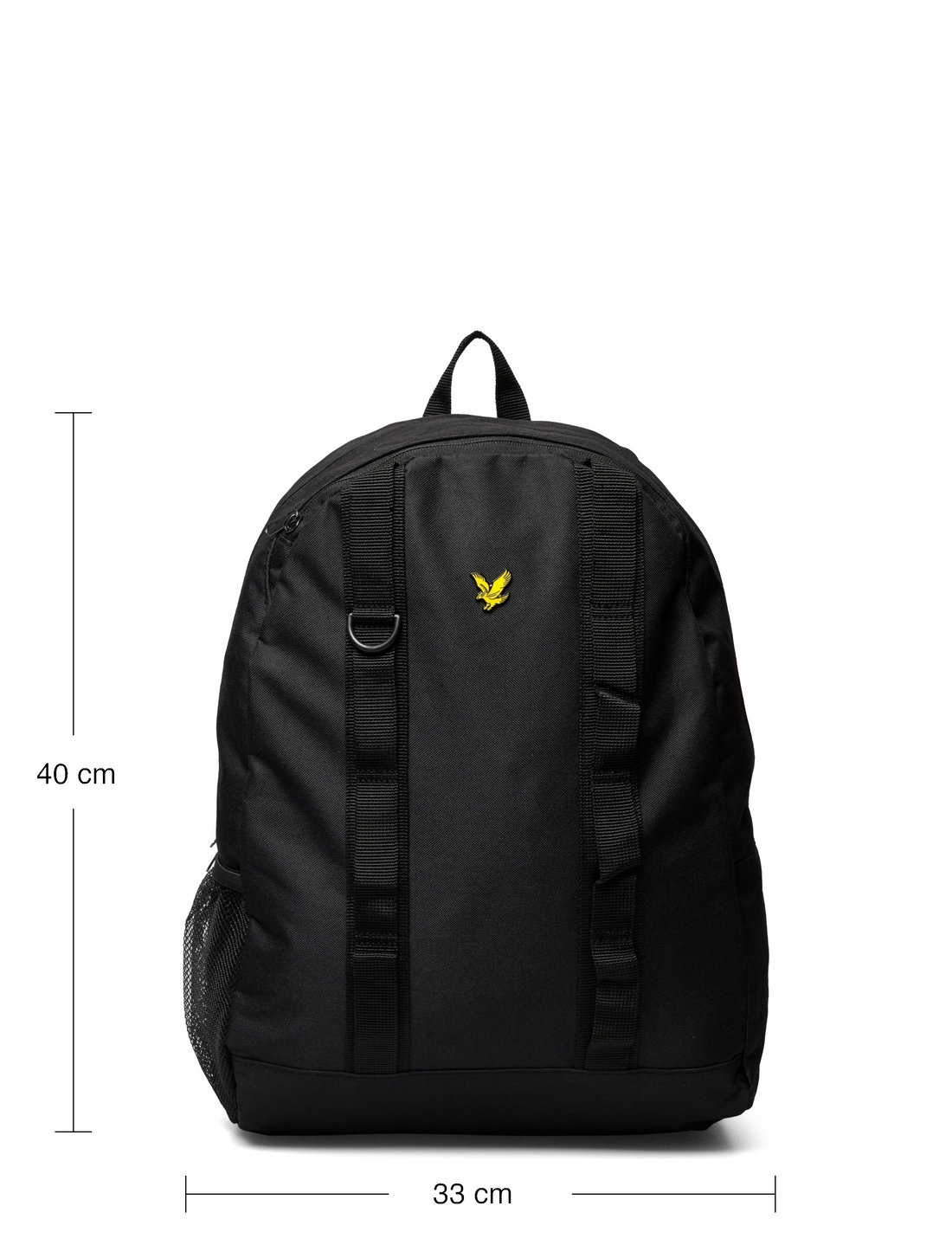 Lyle and scott leather top backpack