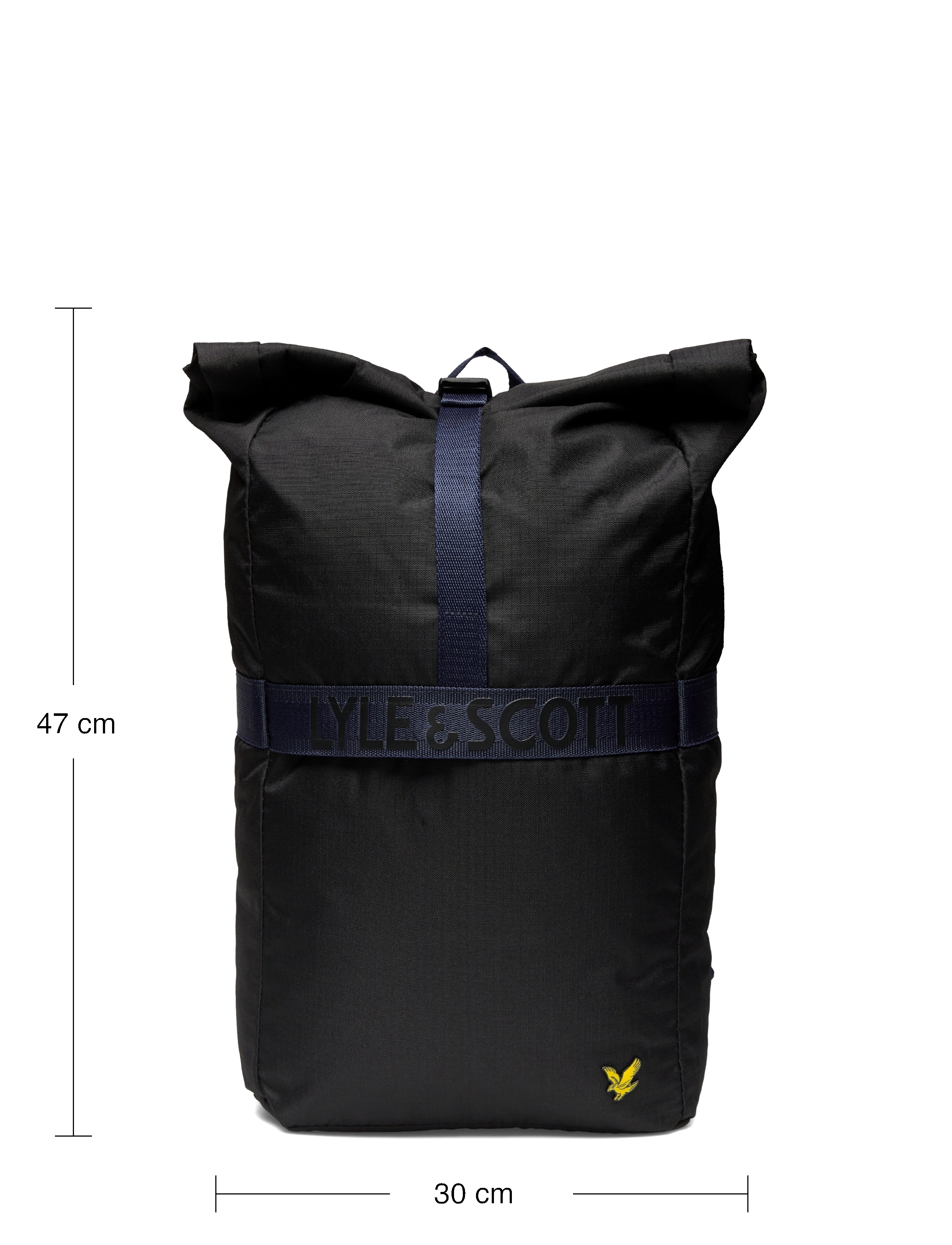 Lyle & Scott - Recycled Rolltop - 572 true black - 5
