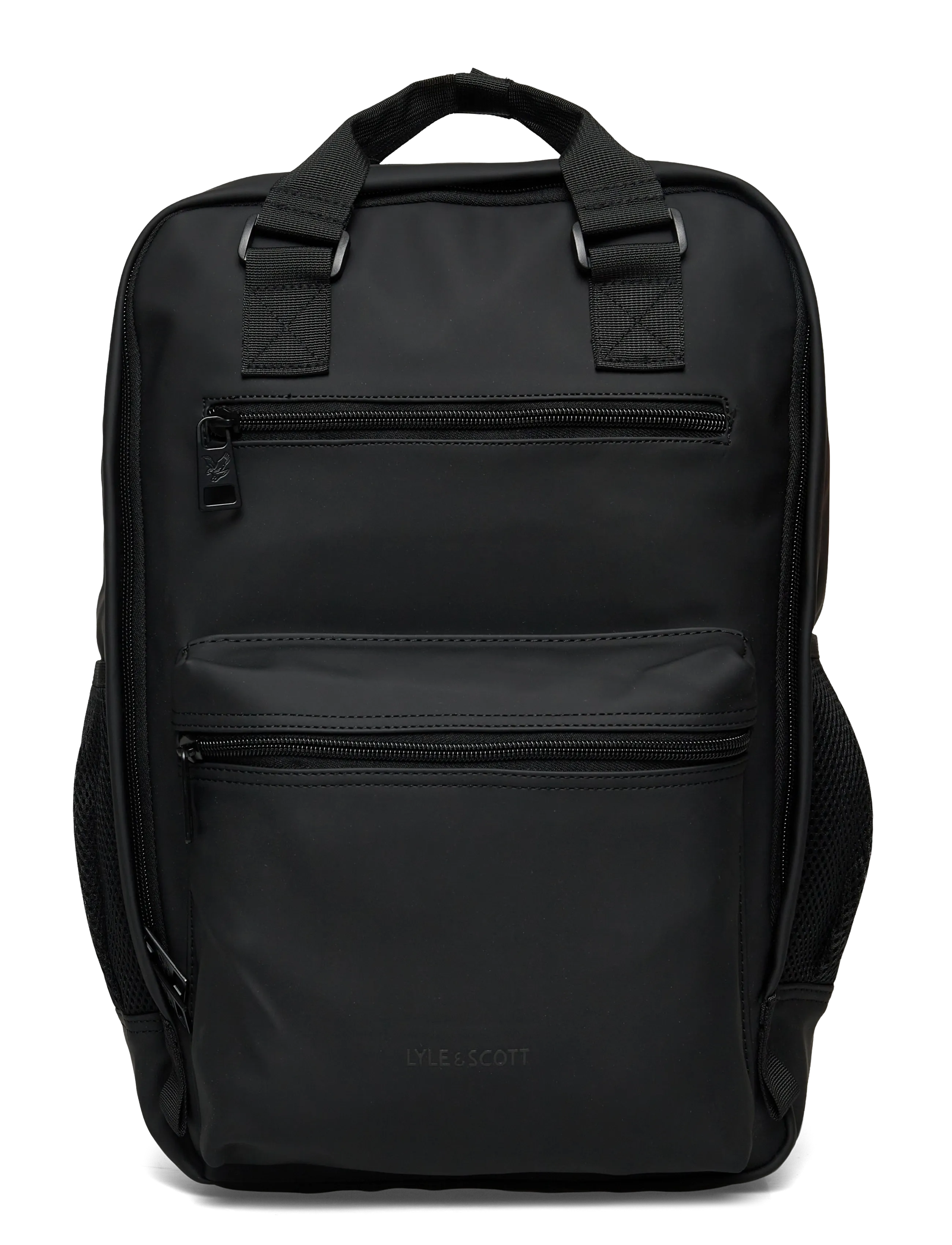 Lyle & Scott Weather Resistant Backpack, One Size, Bags, Schwarz - Backpacks, Männerswear