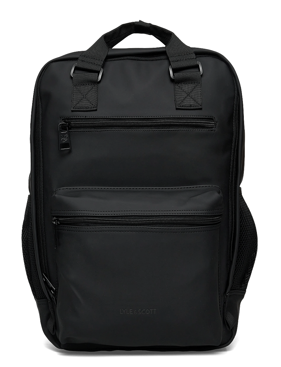 Lyle & Scott - Weather Resistant Backpack - nach anlass kaufen - z865 jet black - 0