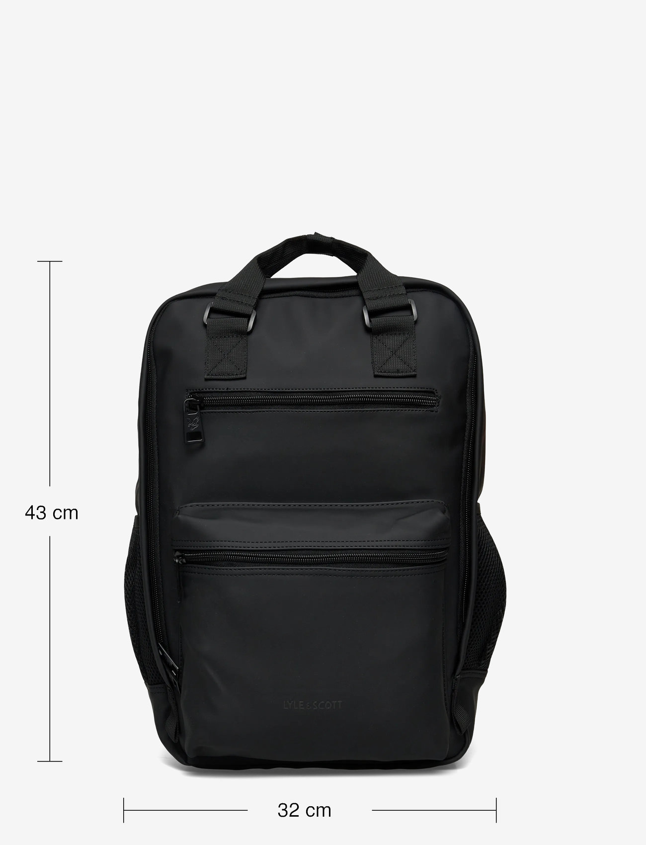 Lyle & Scott - Weather Resistant Backpack - z865 jet black - 3